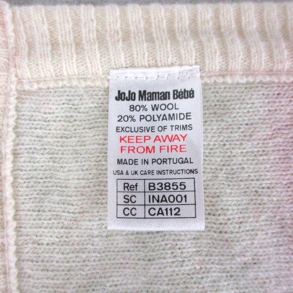 Wool Baby Blanket Jojo Maman Bebe Unisex Bright Colour Polka Dot - Picture 5 of 7